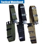 US ARMY PISTOL BELT WEB WEBBING COMBAT MILITARY TACTICAL BLACK GREEN KHAKI