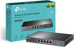 Tp-Link TL-SG105-M2 Unmanaged 5-Port 2.5G Multi-Gigabit Network Switch, Desktop
