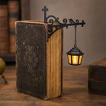 1pc Library Lantern-Decorative Bookshelf , Vintage Fantasy Book Nook Lamp