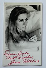 JUNE RITCHIE ( A Kind of Loving) Genuine Handsigned Photograph 5.5 x 3.5
