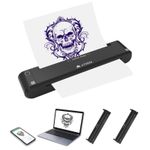 Bluetooth Tattoo Stencil Printer Wireless Thermal Machine with Transfer Ribbon