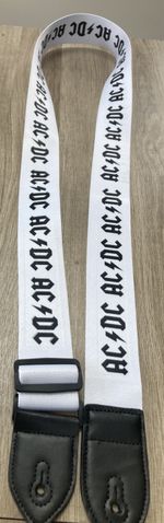 AC/DC Guitar Strap Angus Young Etc Rock Band