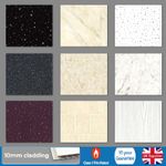 Bathroom PVC Cladding Modern Panels Shower Ceiling Wet Wall Panel 2400x1000x10mm