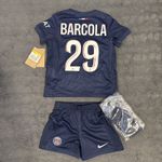 Paris Saint Germain Home Kit (Barcola 29). Size 4-5 Years New with Tags