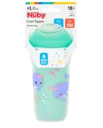 Nuby No Spill Insulated Sippy Cup 270ml Toddler Cup 18m+ Leak Proof BPA Free