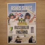 The Ashes Australia v England 2017 /18 Cricket Programme 