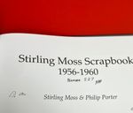 Signed STIRLING MOSS SCRAPBOOK 1956-60 - Deluxe, Leather-bound Edition 527/1000