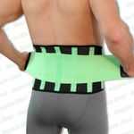 Breathable Lower Back Support Neoprene Belt Lumbar Brace Posture Girdle Corset