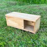 Wooden Hedgehog House Hogitat Wildlife Shelter Hibernation Extension Tunnel