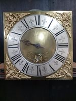 10" Brass Dial Longcase Movement Single Hand Charles Cooper Malpas