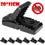 6X Heavy Duty aggressive Rat Traps self Setting The Rat Splatter Rats Catcher