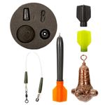 10PCS Fishing Floats Bobbers Colored Marker Float Carp Fishing Kit