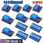 1/2/4 Channel 3V 3.3V Relay Module Low Level Trigger Relay For Arduino 2/4PCS
