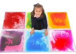 Liquid Floor Tiles-Special Needs Sensory Educational Toy 50cm x 50cm | 6 Colours