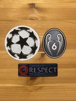 2020-2024 UEFA Champions League Starball Winners 6 Times Patch Badge Liverpool