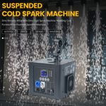 800W Cold Spark Machine Waterfall effect Stage Wedding Events Indoor Party DJ