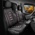 Tailored Seat Covers For Renault Trafic 2015-2026 Fabric & Art Leather (Premium)