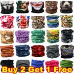Full Function Face Cover Mask Neck Warmer Gaiter Snood Biker Balaclava Bandana