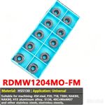 R6 Milling Insert RDMT1204MO-FM HS5130 RPMT1204MO-FM Flat