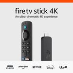 Amazon Fire TV Stick 4K Firestick | Ultra HD | Wi-Fi 6 | Alexa Voice Remote