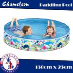 Children's Paddling Swimming Pool with Fixed Walls 150cm x 25cm 