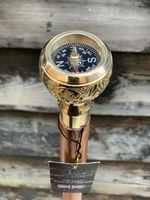 Compass Handle Walking Cane / Royal Engineers Walking Stick Royal Foldable Cane