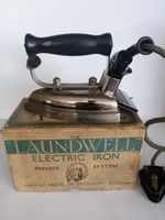 Vintage Circa 1950's Laundwell Electric Iron Premier System 