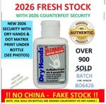 Dry Hands Pole Grip Ultimate Grip Solution Golf Pole Fitness - Tennis Bowls 2oz