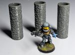 7cm Texture Rollers  wargaming for terrain, bases