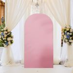 Arch Backdrop Cover Simple Versatile Arch Frame Cover Pink