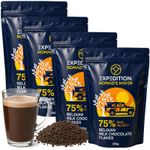 Luxury Hot Chocolate - Real 75% Belgian Chocolate Flakes - 1KG