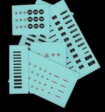 CORGI 1460/1461/1462/1463/1464 ACCESSORIES TRANSFERS/DECALS