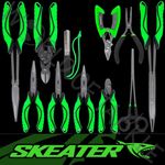 Sonik Skeater Fishing Tool Range PTFE Coated Carbon Steel Pike Sea Cat Carp