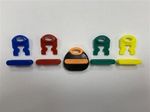 ABS Key Fob Tops Coloured Insert For Avocet Euro Cylinder Lock Keys