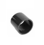 RAMAIR 63MM 2.5" BLACK SILICONE STRAIGHT HOSE CONNECTOR JOINER FOR CONE FILTER