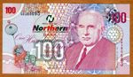 Ireland Northern Bank 100 pounds, 2005, P-209, UNC Rare