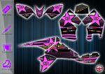 SUZUKI LTZ90 STICKERS - LT 90Z GRAPHICS KIT - SUZUKI DECALS  LTZ 90 GRAPHICS KIT