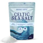 Celtic Sea Salt Organic 500g Coarse Light Grey 82+ Natural Minerals Celtic Salt