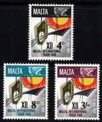 Malta 1968 International Trade Fair SG 402- SG404 Unmounted Mint MNH
