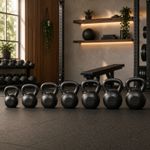 Cast Iron Kettlebell 4KG–20KG Strength Training Home Gym Fitness Weight Lifting