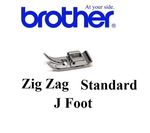 BROTHER GENUINE SEWING MACHINE FOOT STANDARD ZIG ZAG 5mm ( J ) X5 LS2125, JS23 