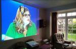 3300 LUMENS  ULTRA SHORT THROW 10000.1 C 2 HDMI MAXWELL PROJECTOR + 2 NEW LAMPS-
