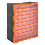60 Drawers Parts Organiser Wall Mount Storage Cabinet Nuts