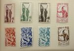 French Togo Colonial Stamps 1941–55 Mint LH Set Archer Torch Industry