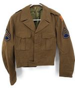 WWII Army Jacket Antiaircraft Command Sergeant