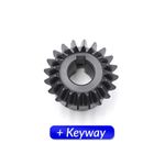Mod Bevel Gear 16T-30T Transmission Gears Bevel Teeth 90° 45# Steel 1:1 1/1.5/2