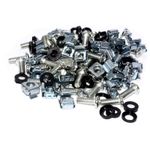Rack Fixing Set M6 Captive/Cage Nuts/Bolts & Washers for Cabinets 4/8/20/50 Lot