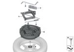 BMW Genuine Spare Wheel Bracket Fits E30 E36 E46 E12 E34 E39 E60 71151180625