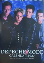 Depeche Mode Calendar 2027 Large A3 SIZE WALL NEW SEALED + FREE UK POSTAGE