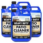 Jarder Heavy Duty Patio Cleaner Outdoor Cleaning Solution Fluid Dirt Grime 4x5L